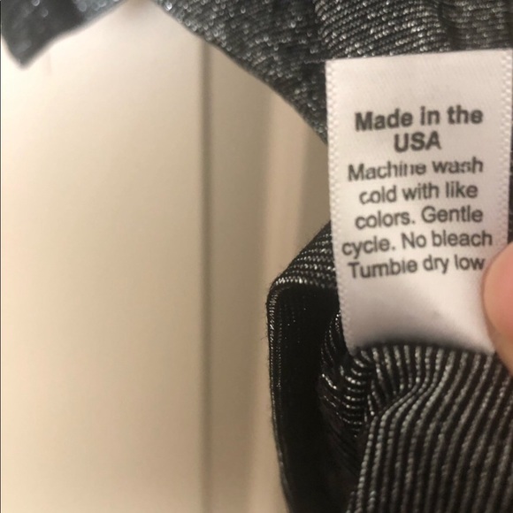 Michael Stars Black Lurex Shimmer Top - Picture 5 of 5